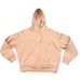 Girlfriend Collective Peach Fleece Pullover Hoodie size Large