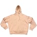 Girlfriend Collective Peach Fleece Pullover Hoodie size Large