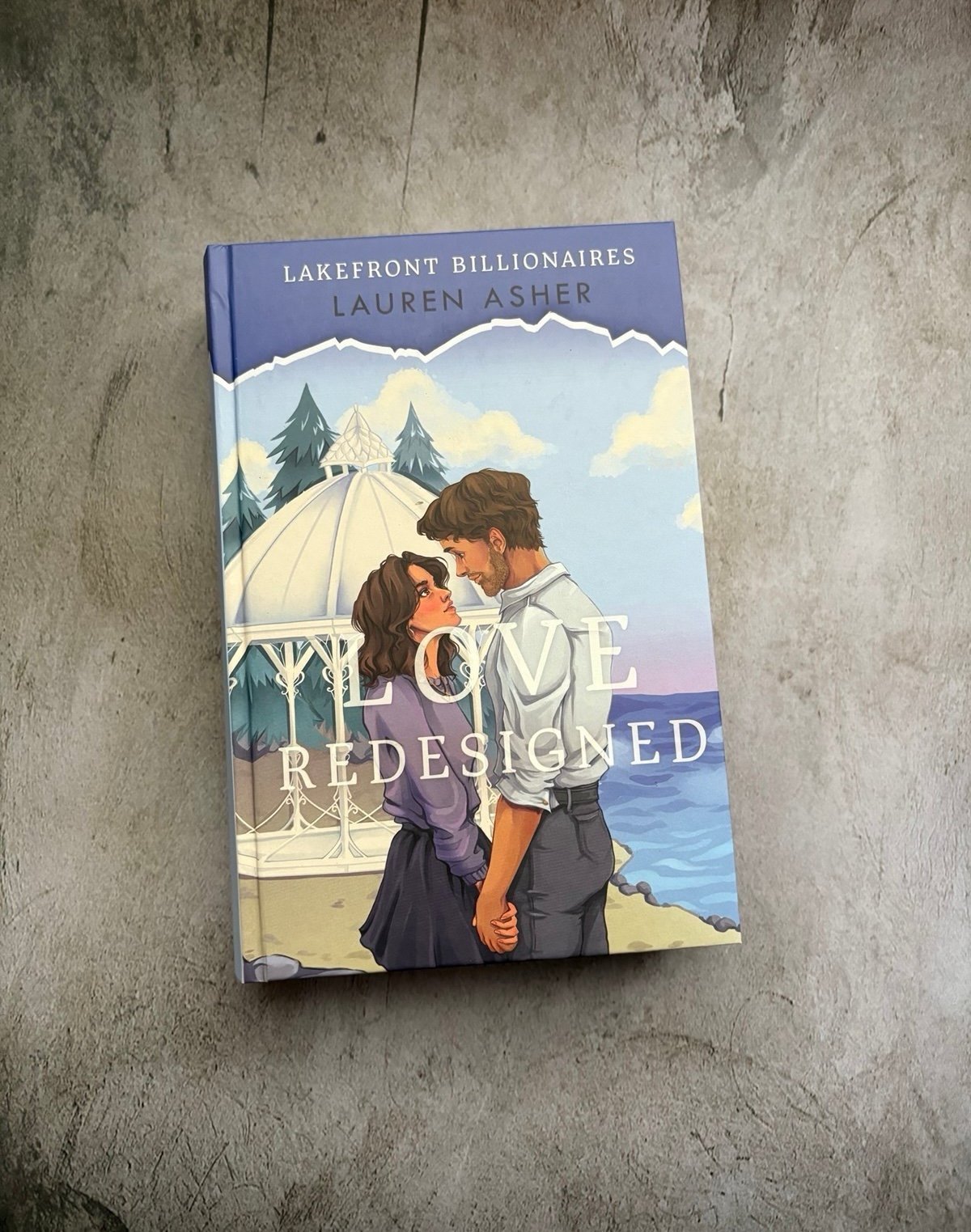GERMAN Love Redesigned by Lauren Asher *digitally signed & with sprayed edges*