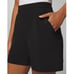 Soma Everstretch Relaxed High Rise Pull On Bermuda Shorts Black L