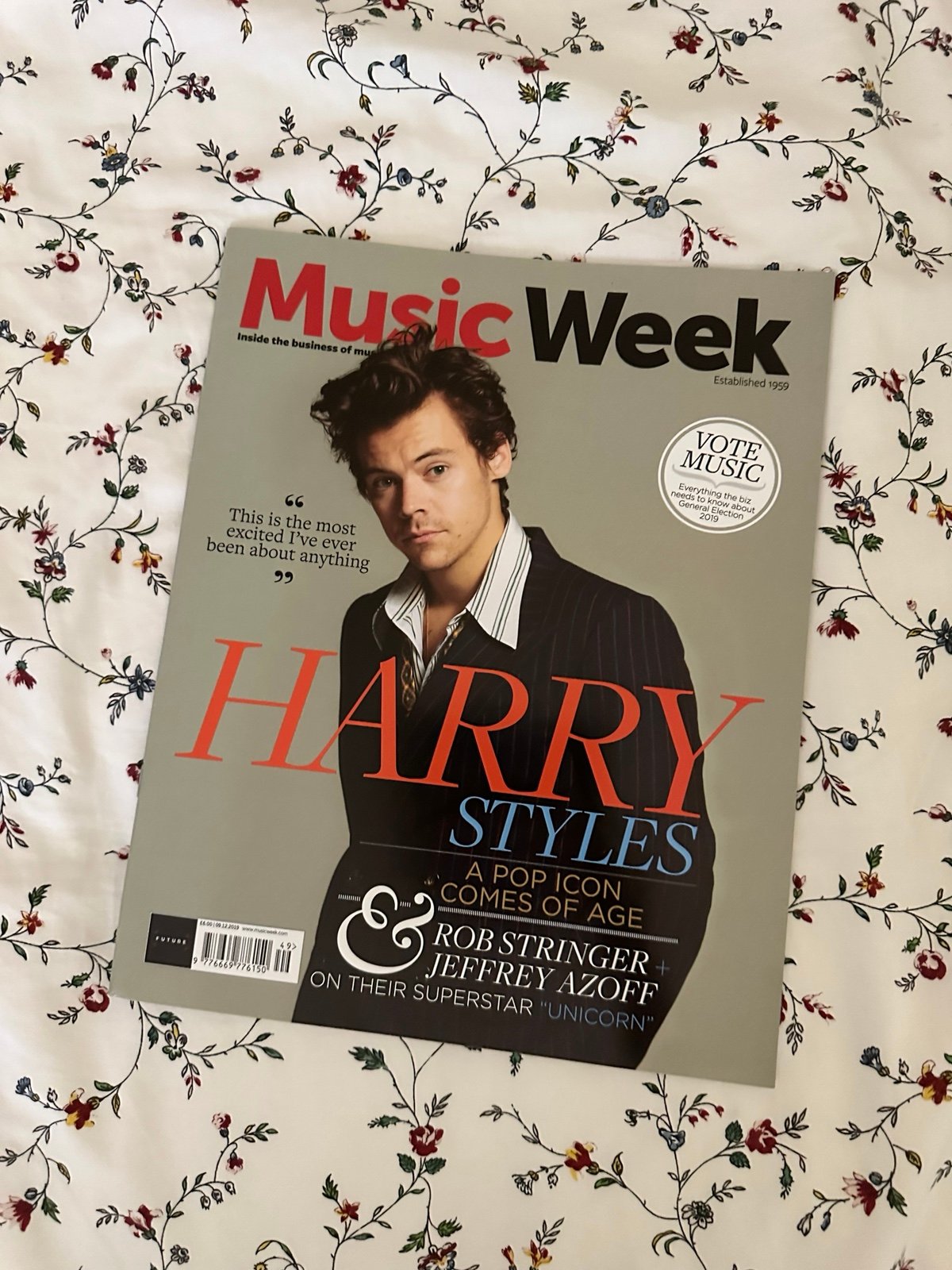 harry styles magazine