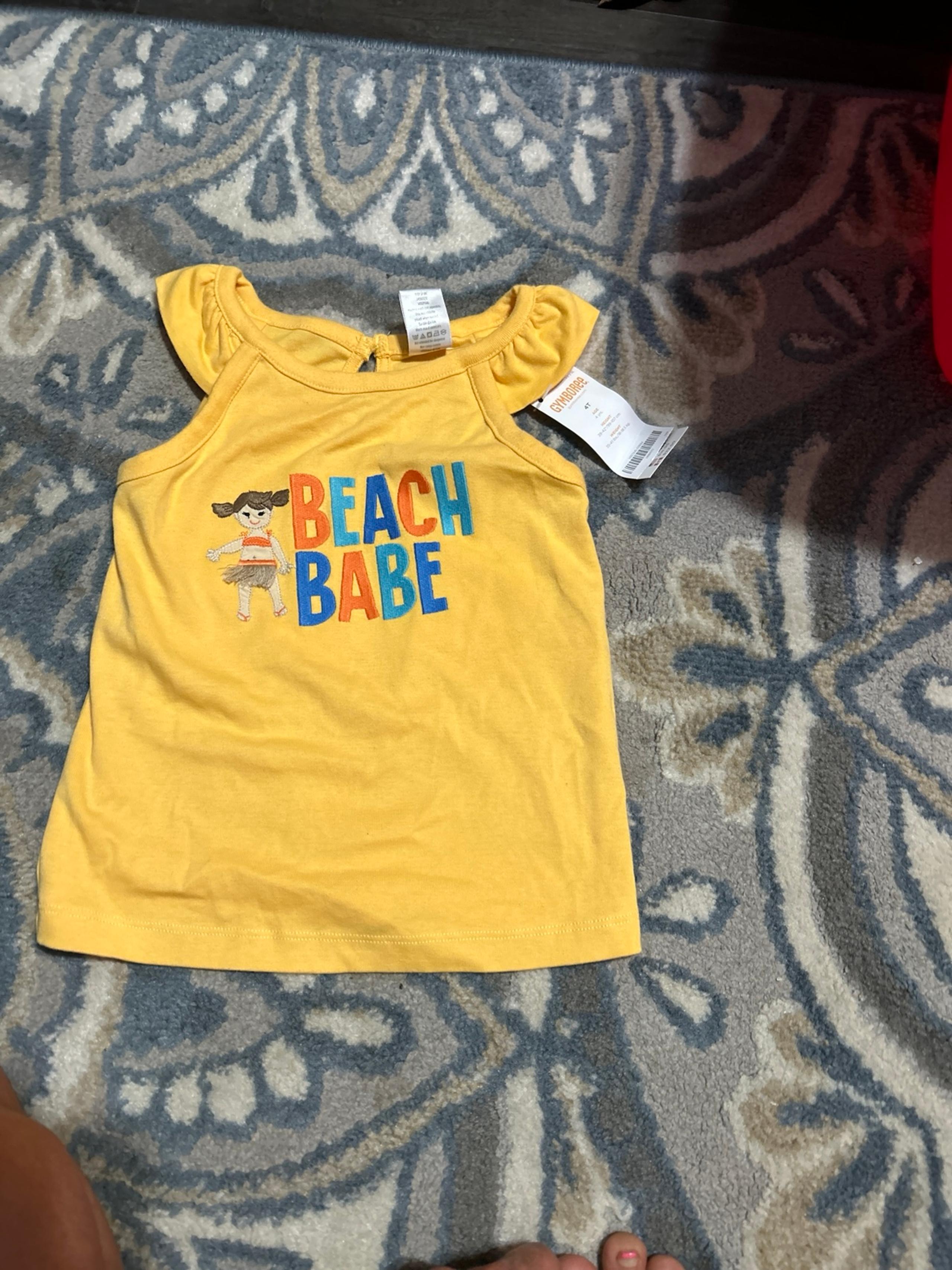 NWT 4t Gymboree beach babe short