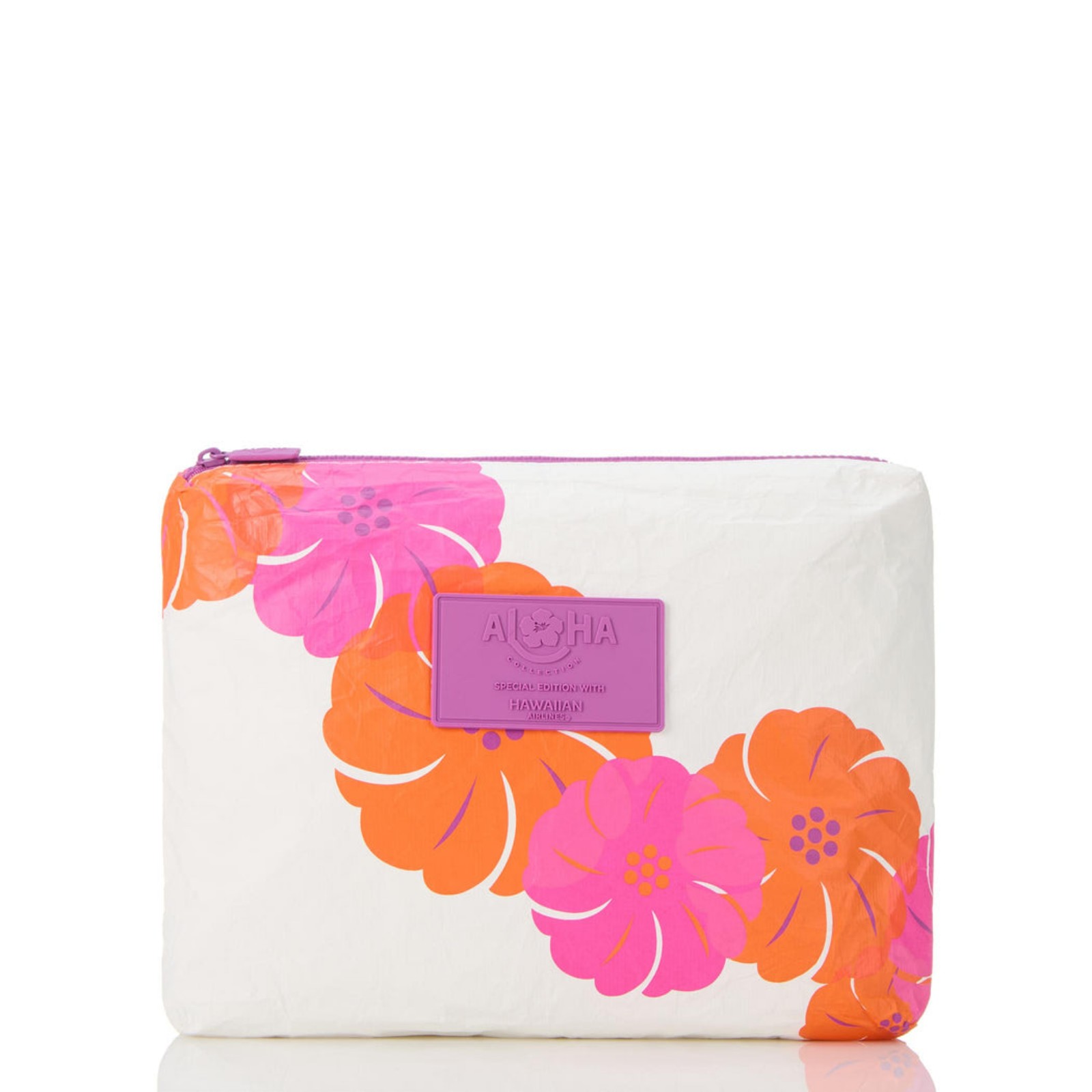 Aloha Collection X Hawaiian Airlines Mid Pouch (Ltd Edition - Lei Pualani)