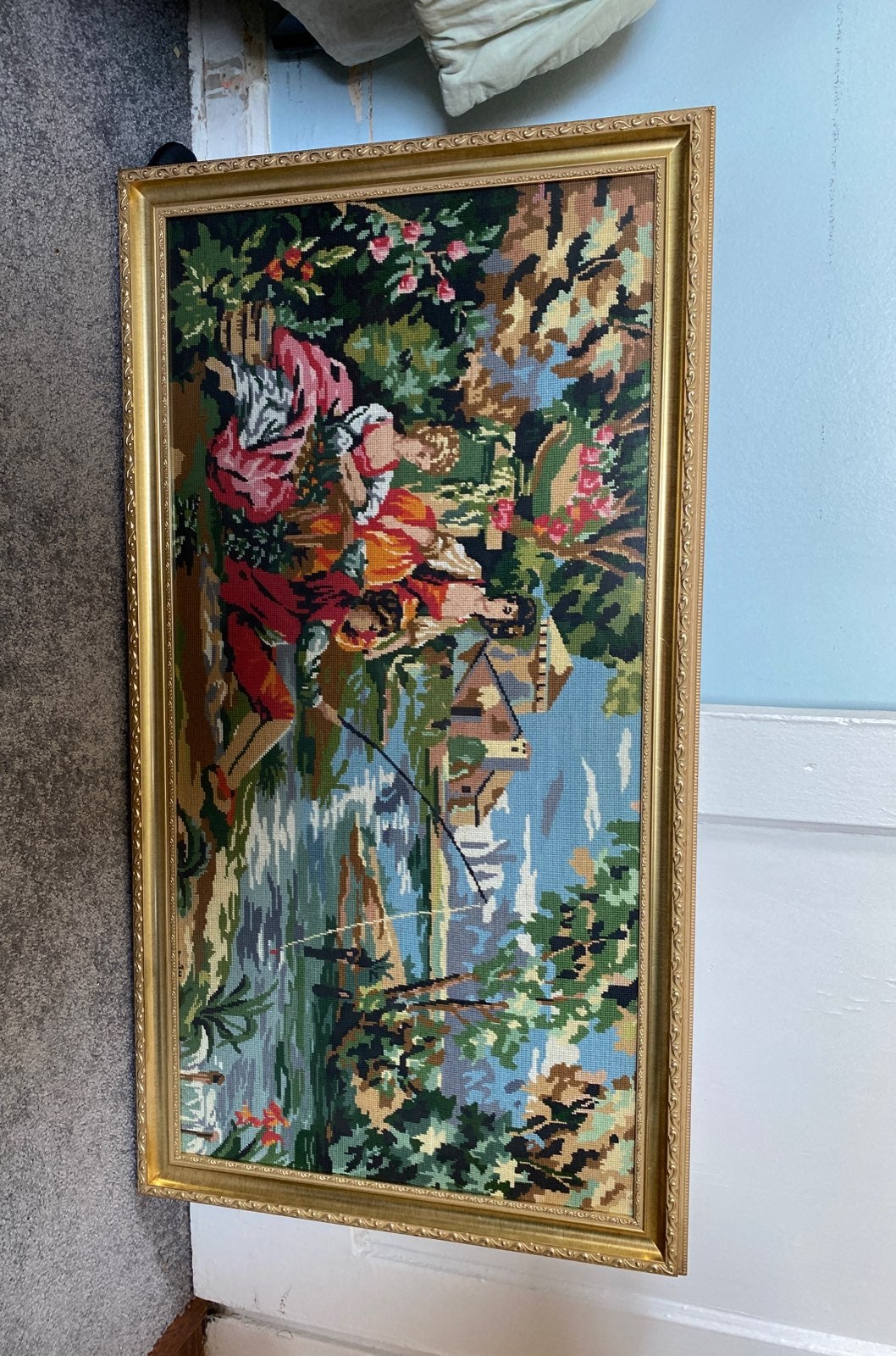 Beautiful handmade needlepoint