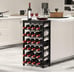 Bamboo wine rack, 24 bottles. New In Box
