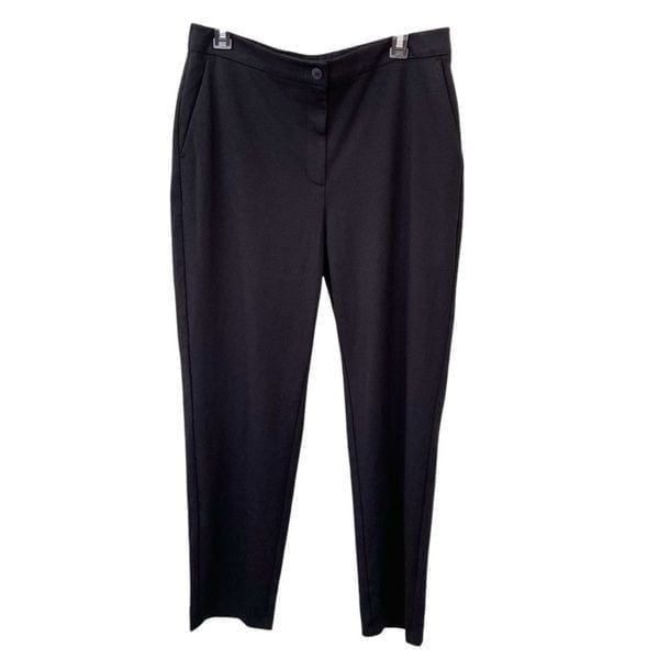 NWT Eileen Fisher Organic Cotton Ponte Slouchy Ankle Pants size Large