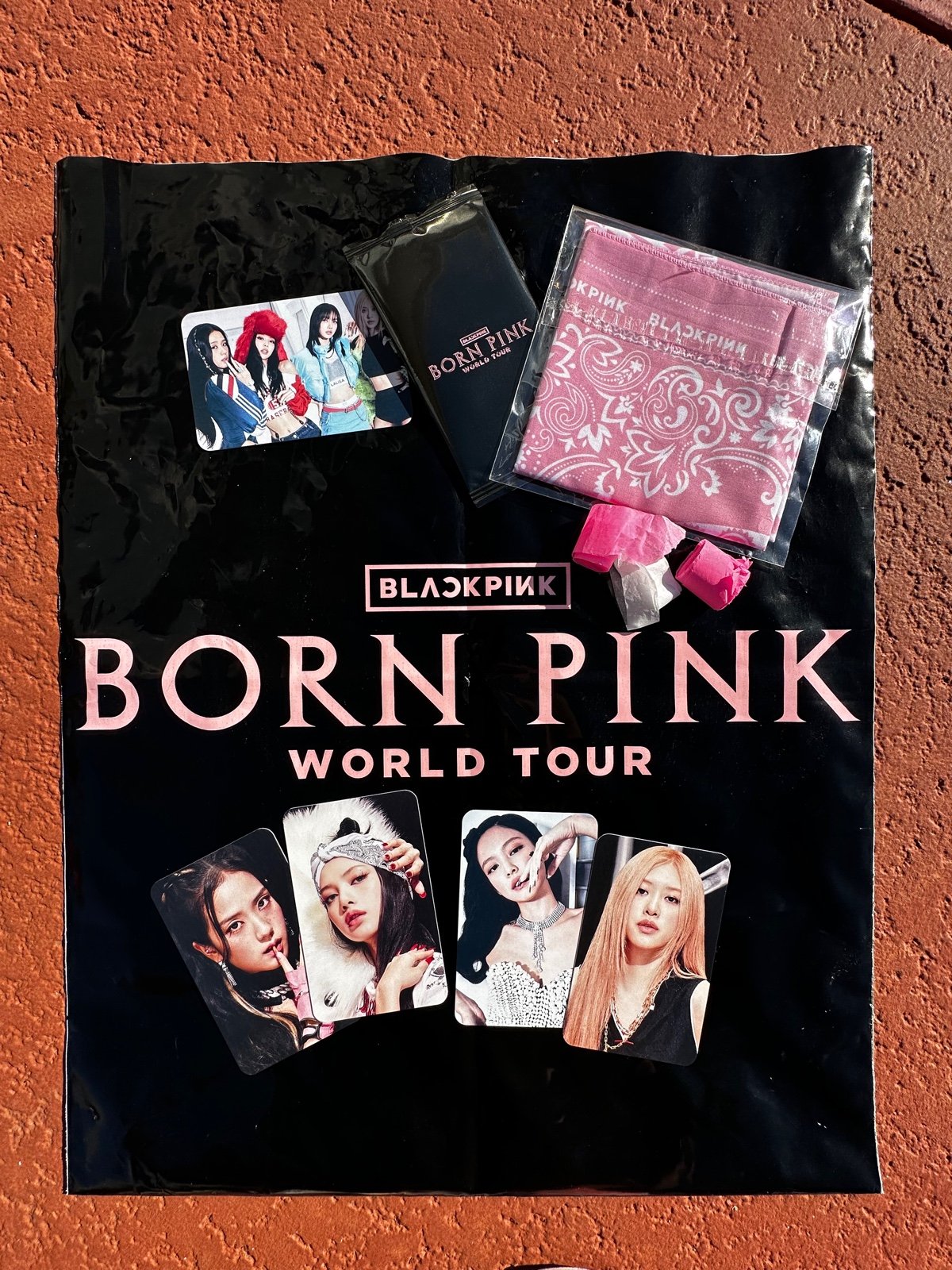 BlackPink concert photocards
