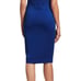 St. John Sleeveless Milano Blue Dress