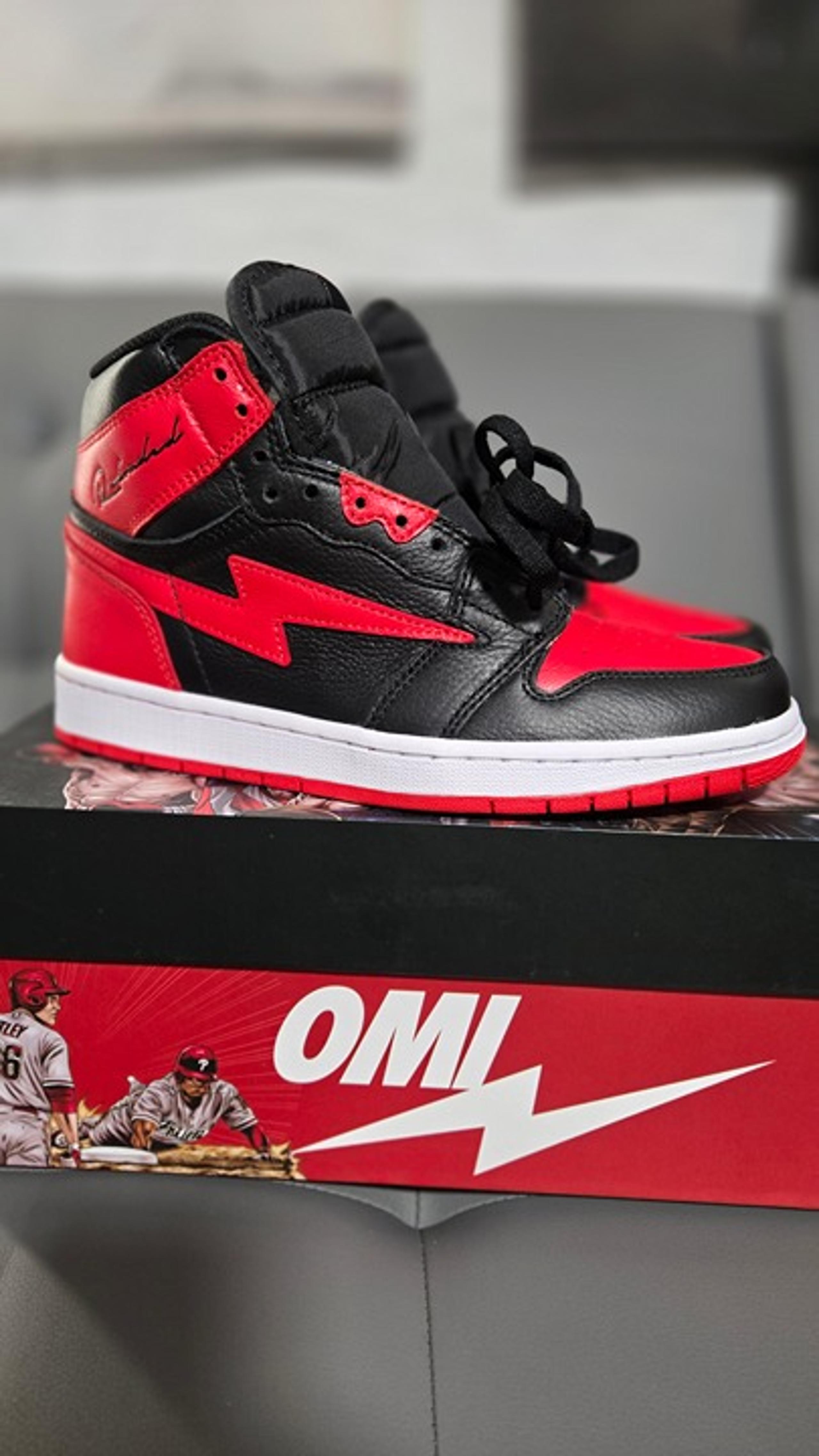 Reloaded Merch Air Omi - Kool Kiy Collab - Bulls High
