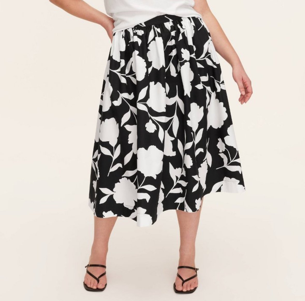 NWT Classic Rose Volume Midi Skirt - kate spade new york x Target (xtra large)