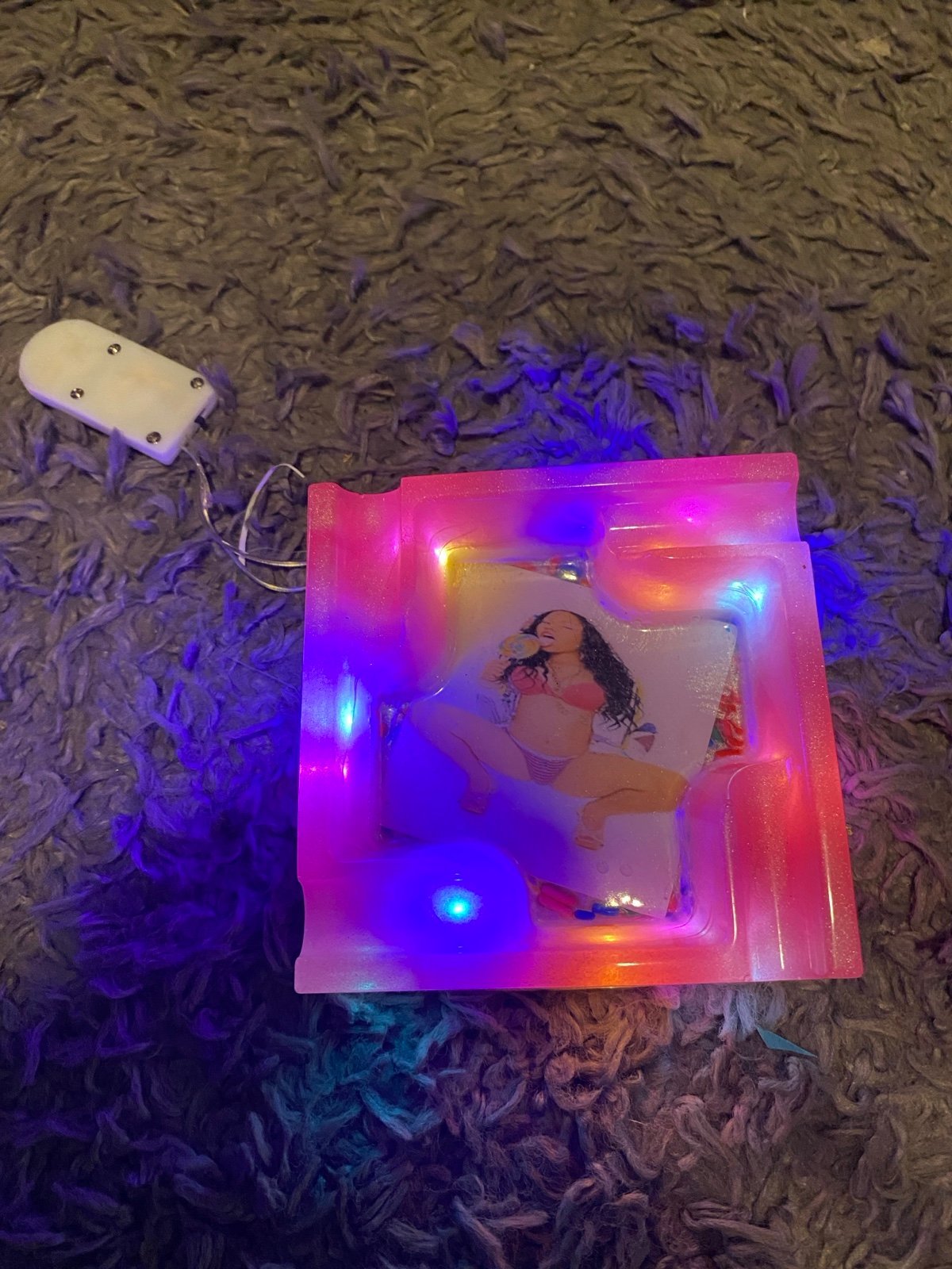 Light up ashtray