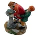 O’well Victorian Christmas Village boy girl drinking water fountain replacement