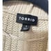 Torrid Light Tan Long Button Up Cardigan Sweater Size 1X