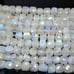 Rainbow Moonstone Faceted Box Beads 13pc