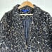 New Leopard Print Pea Coat Sz S Apt. 9 Long Classic Topper Animal