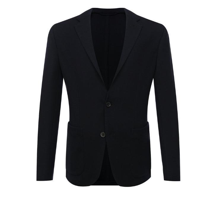 【Excellent Condition】 Zegna Jacket, Unstructured, Jersey, Original Price 420,000 Yen
