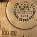 Vintage 1982 Metal Belt Buckle, Brass, Satsop Nuclear Power, Union Crafted