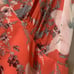 NWT Size 0 WHBM Peach/Wisteria V-Neck Sleeveless Tiered Midi (ABBA)