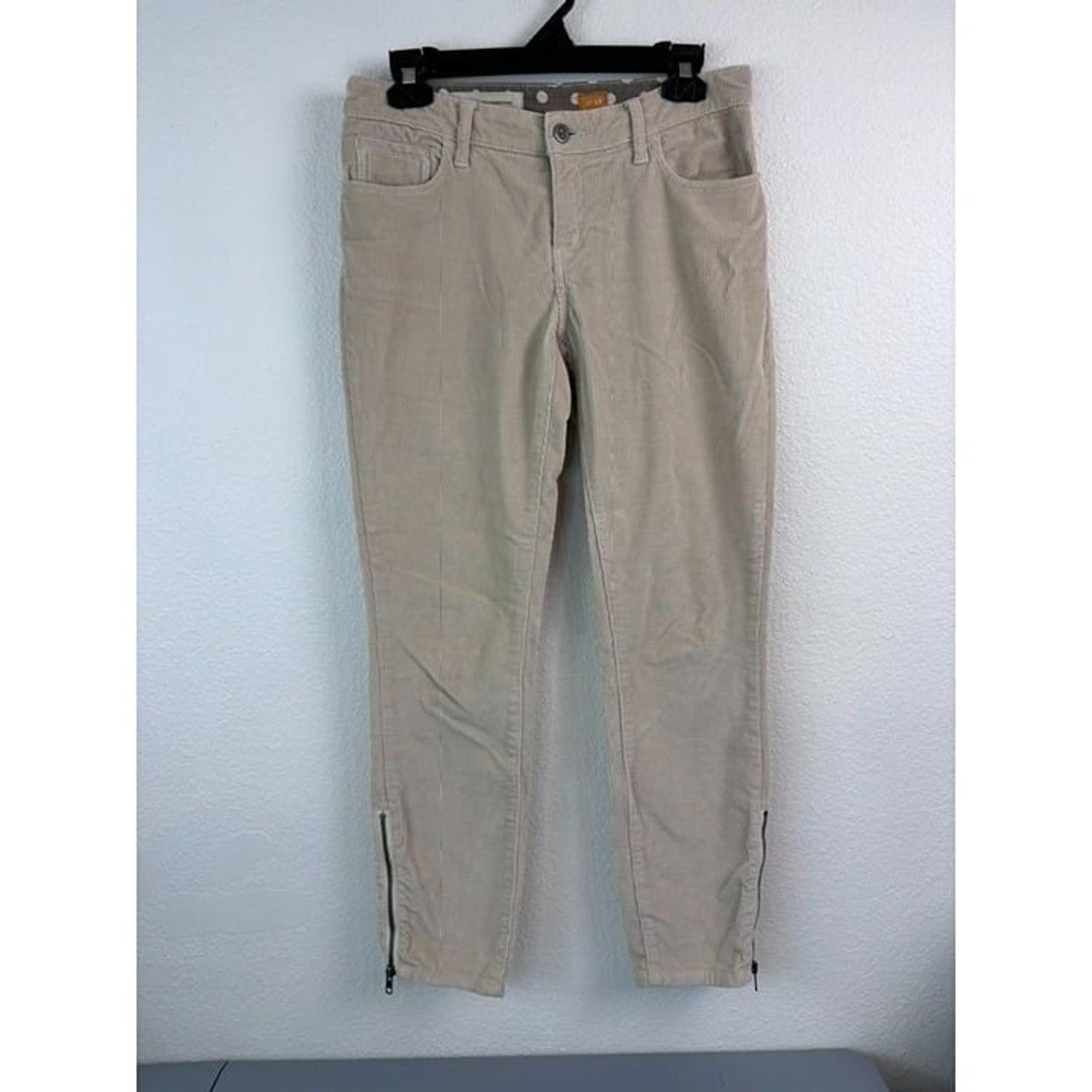 Pilcro and the Letterpress women's 28 stet cream/tan corduroy stetson pants