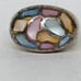 Vintage MOP STERLING RING size 6