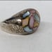 Vintage MOP STERLING RING size 6