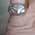 Vintage MOP STERLING RING size 6