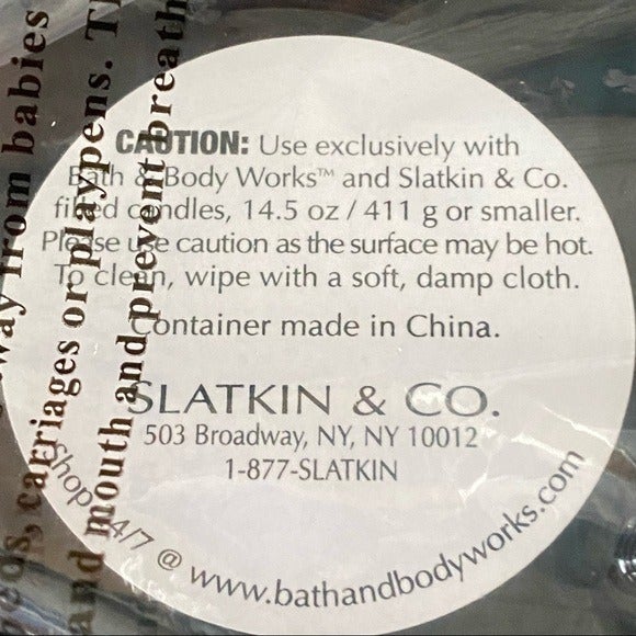 Bath & Body Works Slatkin Haunted House Luminary - detail
