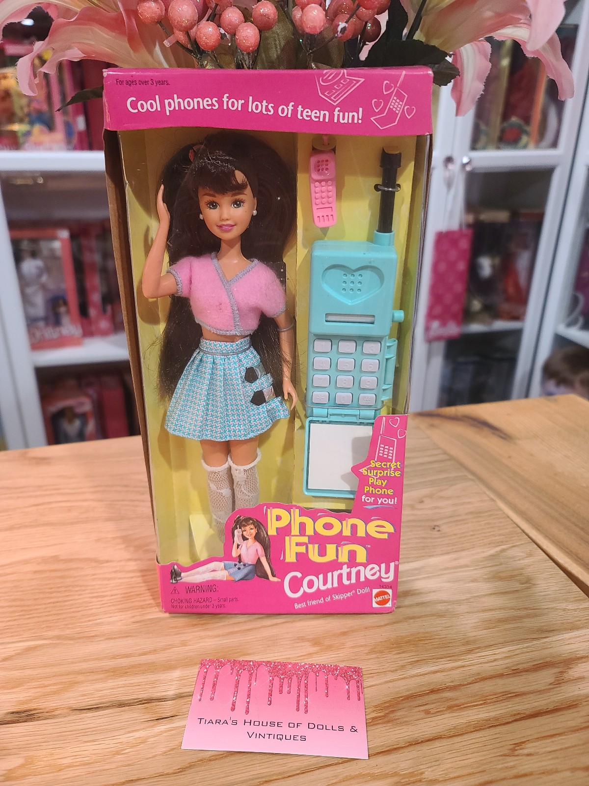 NEW & RARE! 1995 PHONE FUN COURTNEY!
