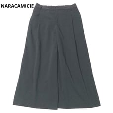 Naracamicie Culottes Pants, Bottoms, Tucked, Wide, Black, Gaucho