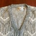 Vintage Clipper Mist V Neck Sweater Mens Medium Aztec Virgin Acrylic Skiing