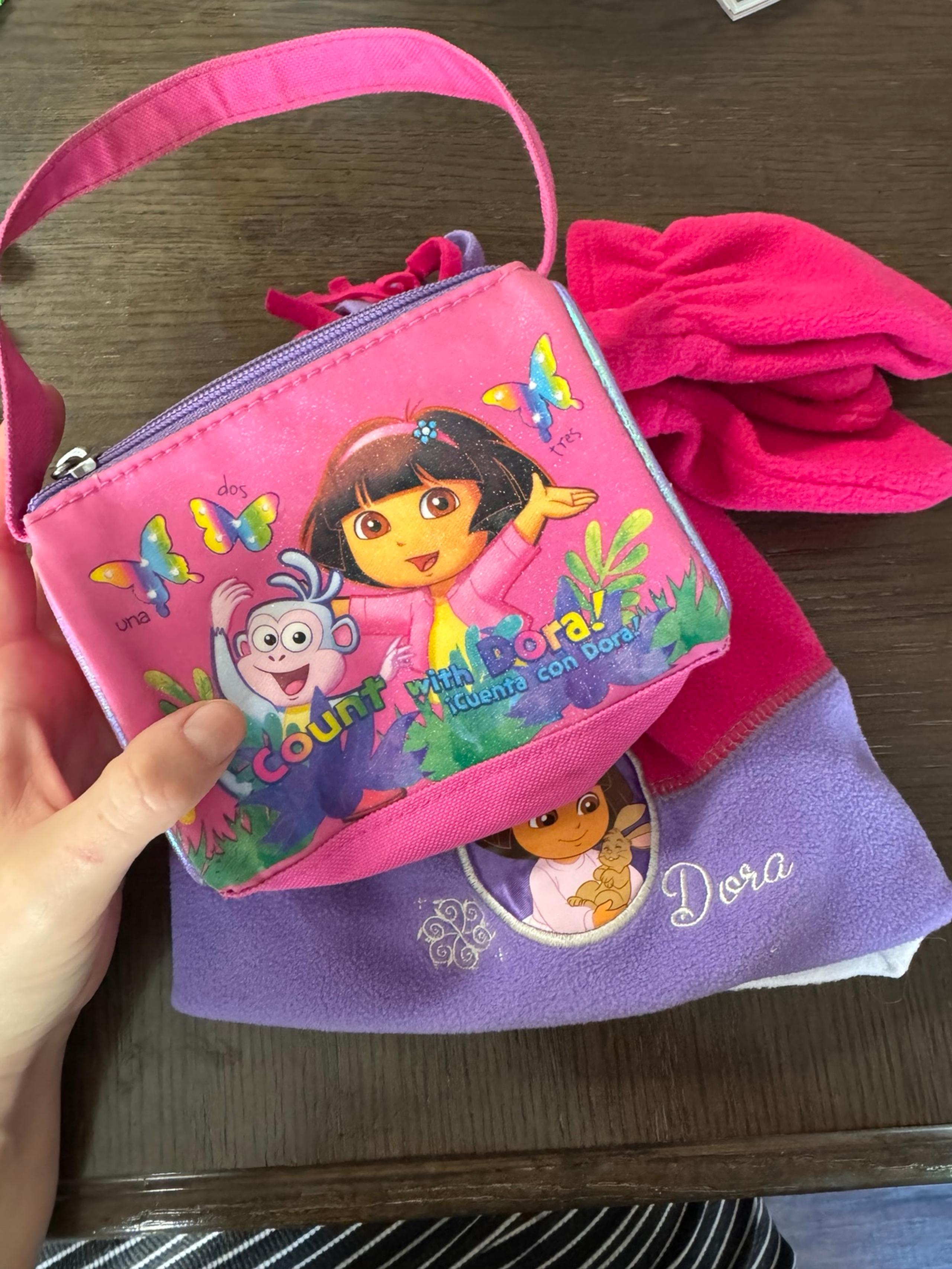 Dora the explorer hat and purse