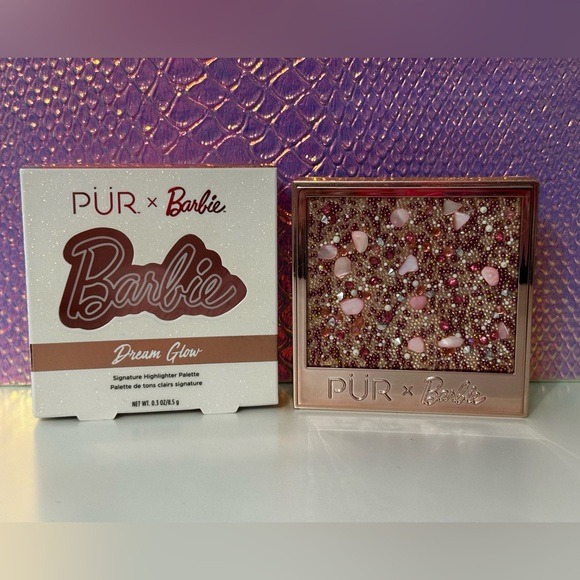 Pur. x Barbie Dreamglow Signature Highlighter Palette