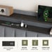 Full Size Bed Frame with Storage Headboard, LED ,Outlets,USB Ports