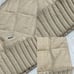 Chanel 01A Quilted Zip-Up Knit Vest with Coco Mark Patch