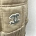 Chanel 01A Quilted Zip-Up Knit Vest with Coco Mark Patch