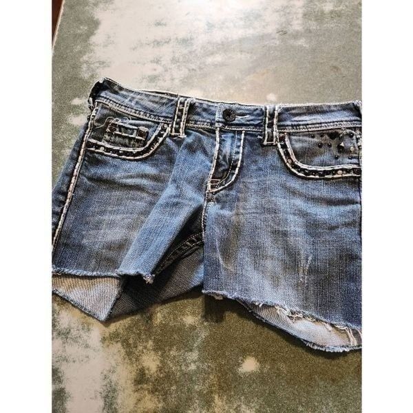 Cowgirl tuff hot stuff cutt off shorts sz 26