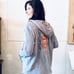 Johnny Was Bertha Gauze Hoodie large
