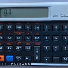 HP 12c Platinum 25th Anniversary Edition Financial Calculator