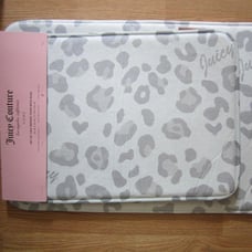 Juicy Couture Set of 2 Memory Foam Bath Rugs Animal Print