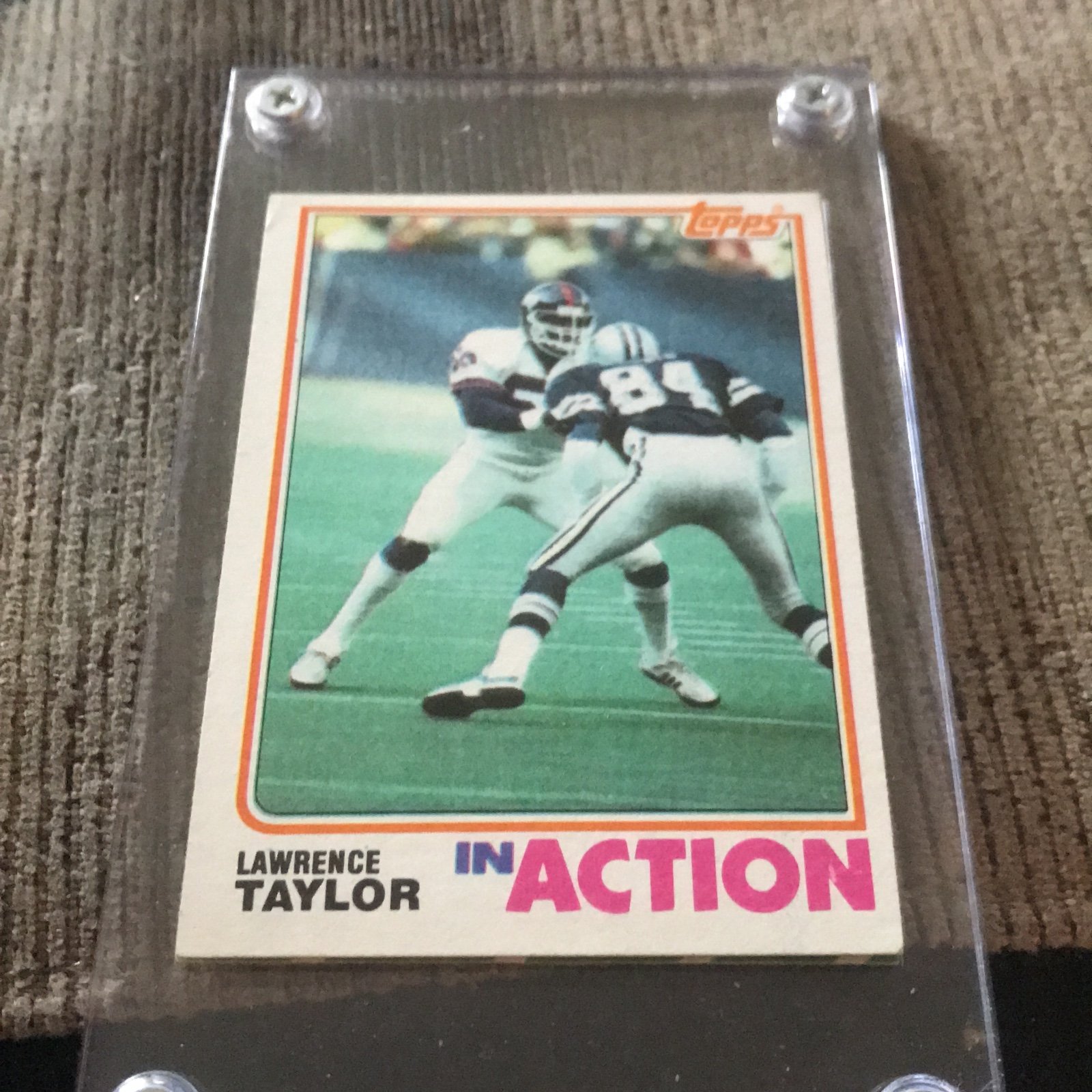 1982 Lawrence Taylor tops in action 435