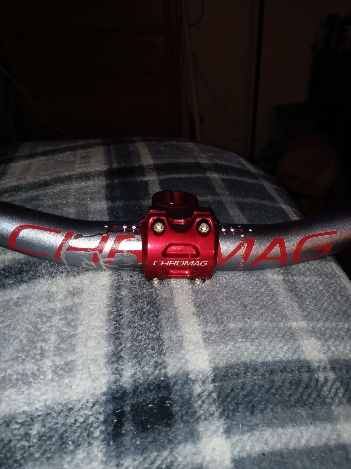 Chromage Hi-fi stem and osx35 bars