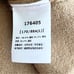 New JUPE VENDUE V-Neck Sweater Bee Vest Women’s SIZE L Khaki Rolled Hem Sequin