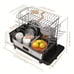 1set 304 Stainless Steel 2-Layer Dish Drying Rack, Large Capacity Dish Strainer