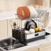 1set 304 Stainless Steel 2-Layer Dish Drying Rack, Large Capacity Dish Strainer