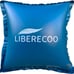 Blue 4'x4' Vinyl Pool Pillow with Pool Pillow Pal, NWT