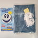 Blue 4'x4' Vinyl Pool Pillow with Pool Pillow Pal, NWT