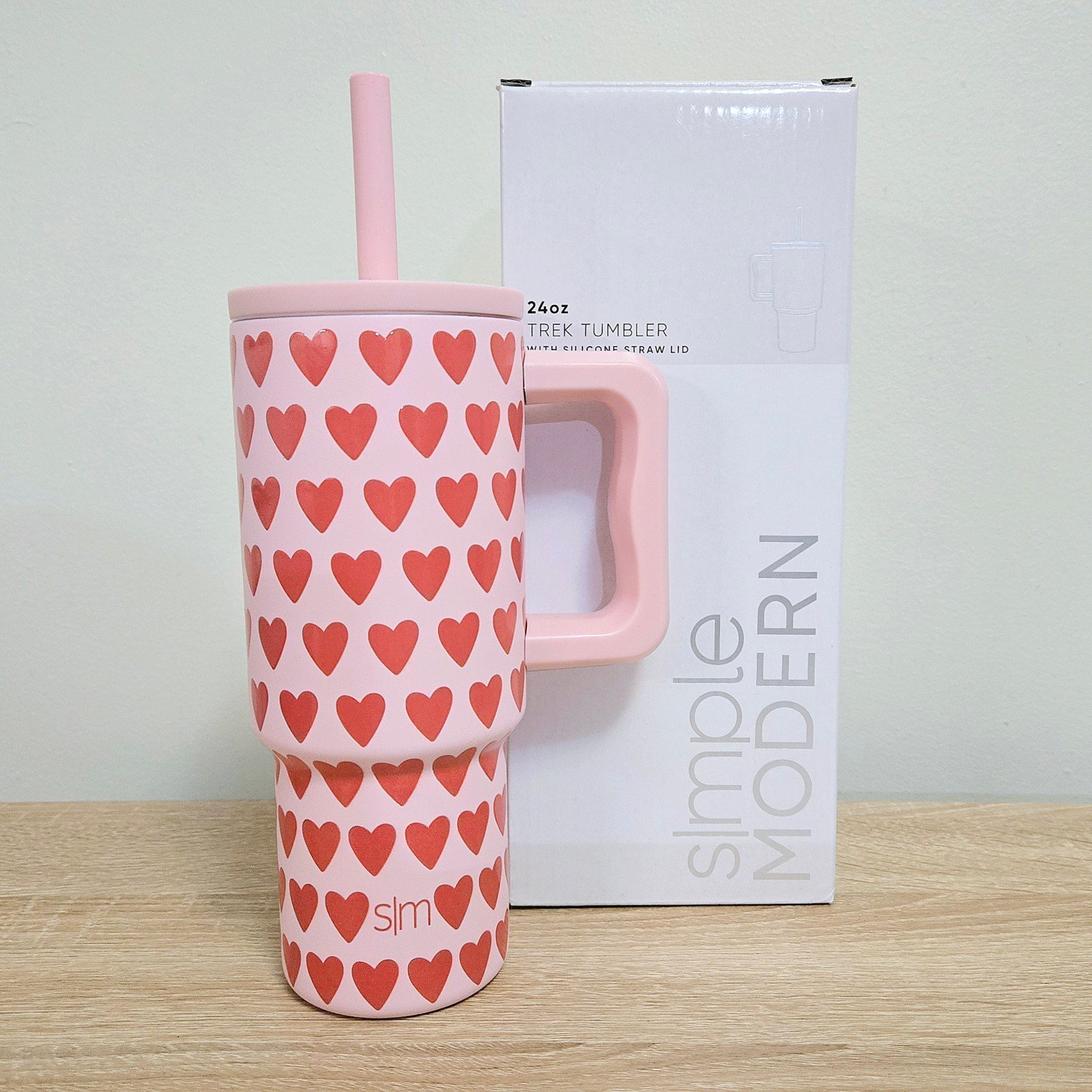 Simple Modern Valentine's 24oz Trek Tumbler