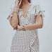 For love and lemons mini wrap dress