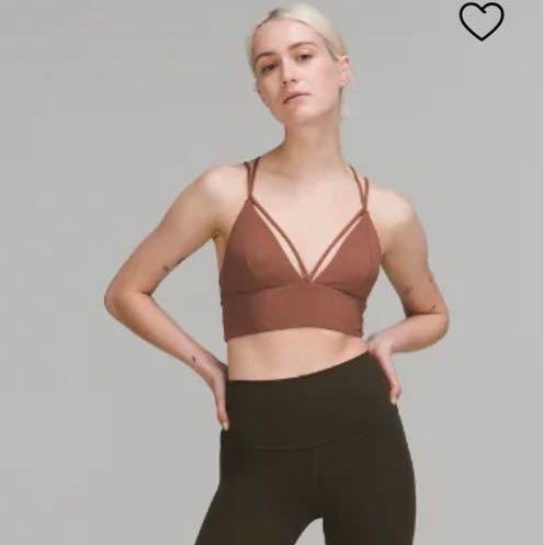 Lululemon Pushing Limits Bra size 6 ANCP Ancient Copper