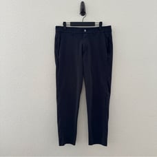 Lululemon Commissio Classic Pant Men Dark Grey Stretch ABC Warpstreme 32x27